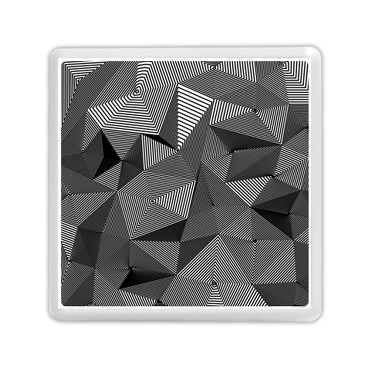 Geometric Doodle Memory Card Reader (Square) 