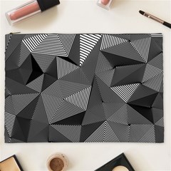 Geometric Doodle Cosmetic Bag (xxl)  by jumpercat