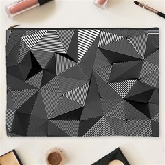 Geometric Doodle Cosmetic Bag (xxxl)  by jumpercat