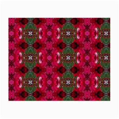 Christmas Colors Wrapping Paper Design Small Glasses Cloth by Fractalsandkaleidoscopes