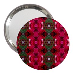 Christmas Colors Wrapping Paper Design 3  Handbag Mirrors by Fractalsandkaleidoscopes