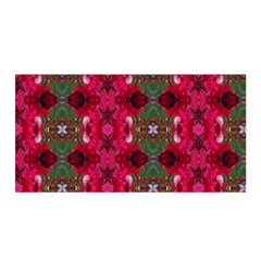 Christmas Colors Wrapping Paper Design Satin Wrap