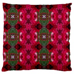 Christmas Colors Wrapping Paper Design Standard Flano Cushion Case (two Sides)