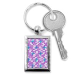 Hard Workout Key Chains (Rectangle)  Front