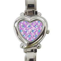 Hard Workout Heart Italian Charm Watch by jumpercat