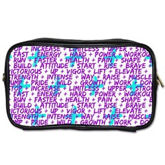 Hard Workout Toiletries Bags 2-side by jumpercat