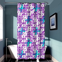 Hard Workout Shower Curtain 36  X 72  (stall)  by jumpercat