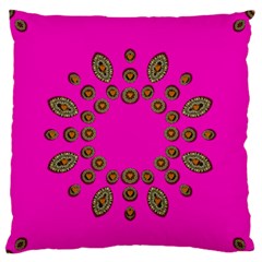 Sweet Hearts In  Decorative Metal Tinsel Standard Flano Cushion Case (one Side) by pepitasart