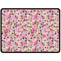 Gardenia Sweet Fleece Blanket (large)  by jumpercat