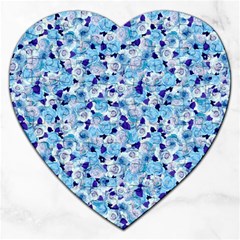 Gardenia Cold Jigsaw Puzzle (heart) by jumpercat