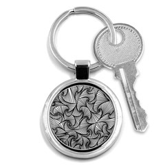 Fractal Sketch Light Key Chains (round)  by jumpercat