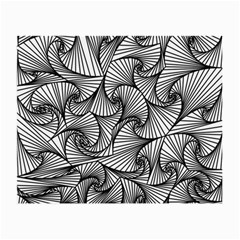 Fractal Sketch Light Small Glasses Cloth (2-side) by jumpercat