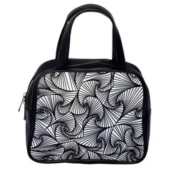 Fractal Sketch Light Classic Handbags (one Side) by jumpercat