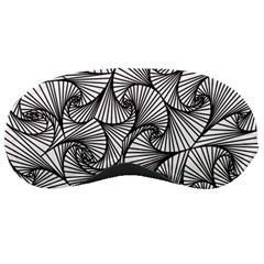 Fractal Sketch Light Sleeping Masks by jumpercat