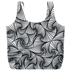 Fractal Sketch Light Full Print Recycle Bags (l)  by jumpercat