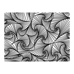 Fractal Sketch Light Double Sided Flano Blanket (mini)  by jumpercat