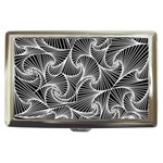 Fractal Sketch Dark Cigarette Money Cases Front