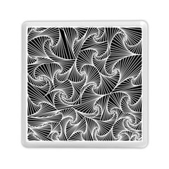 Fractal Sketch Dark Memory Card Reader (square)  by jumpercat