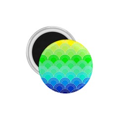 Art Deco Rain Bow 1 75  Magnets by NouveauDesign