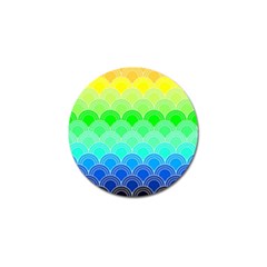 Art Deco Rain Bow Golf Ball Marker (10 Pack) by NouveauDesign