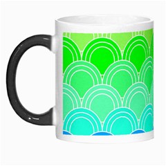 Art Deco Rain Bow Morph Mugs by NouveauDesign