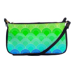 Art Deco Rain Bow Shoulder Clutch Bags by NouveauDesign