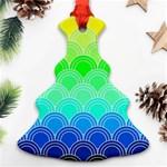 art deco rain bow Ornament (Christmas Tree)  Front