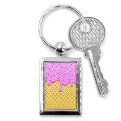 Strawberry Ice Cream Key Chains (rectangle)  by jumpercat