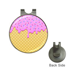 Strawberry Ice Cream Hat Clips With Golf Markers by jumpercat