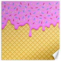 Strawberry Ice Cream Canvas 20  X 20   by jumpercat