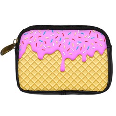 Strawberry Ice Cream Digital Camera Cases by jumpercat