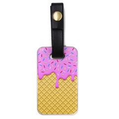 Strawberry Ice Cream Luggage Tags (one Side)  by jumpercat