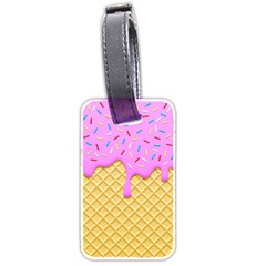 Strawberry Ice Cream Luggage Tags (two Sides) by jumpercat