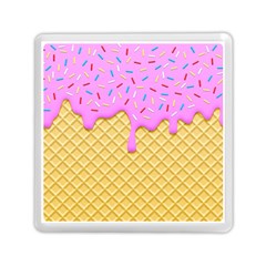 Strawberry Ice Cream Memory Card Reader (square)  by jumpercat