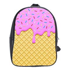 Strawberry Ice Cream School Bag (xl) by jumpercat