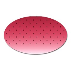 Watermelon Oval Magnet by jumpercat