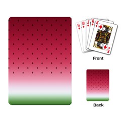 Watermelon Playing Card by jumpercat