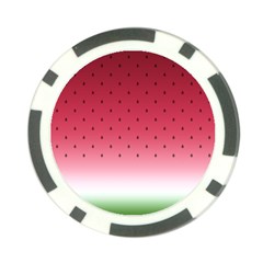 Watermelon Poker Chip Card Guard (10 Pack) by jumpercat