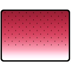 Watermelon Fleece Blanket (large)  by jumpercat