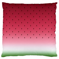 Watermelon Standard Flano Cushion Case (one Side) by jumpercat