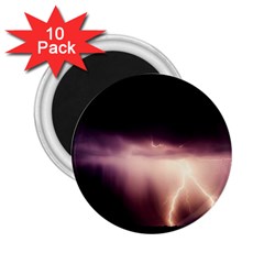 Storm Weather Lightning Bolt 2 25  Magnets (10 Pack)  by BangZart