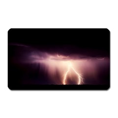 Storm Weather Lightning Bolt Magnet (rectangular) by BangZart