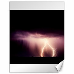 Storm Weather Lightning Bolt Canvas 12  X 16   by BangZart