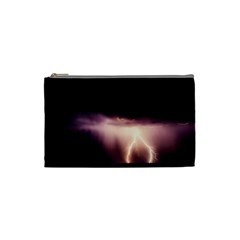 Storm Weather Lightning Bolt Cosmetic Bag (small)  by BangZart