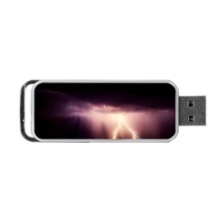 Storm Weather Lightning Bolt Portable Usb Flash (two Sides) by BangZart