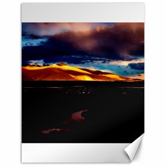 India Sunset Sky Clouds Mountains Canvas 12  X 16   by BangZart