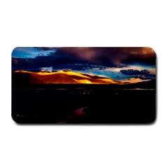 India Sunset Sky Clouds Mountains Medium Bar Mats by BangZart