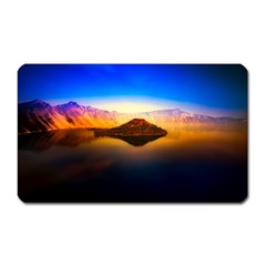 Crater Lake Oregon Mountains Magnet (rectangular) by BangZart