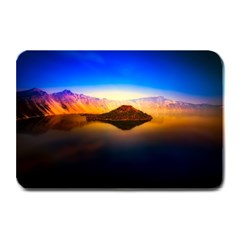 Crater Lake Oregon Mountains Plate Mats by BangZart