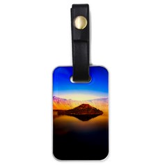 Crater Lake Oregon Mountains Luggage Tags (one Side)  by BangZart